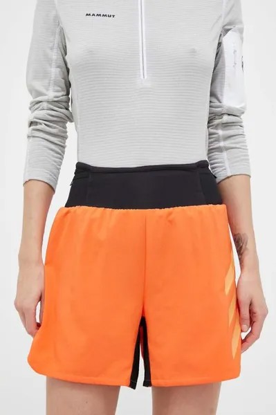 Спортивные шорты Agravic adidas, оранжевый