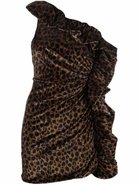 Amen платье без рукавов с леопардовым принтом