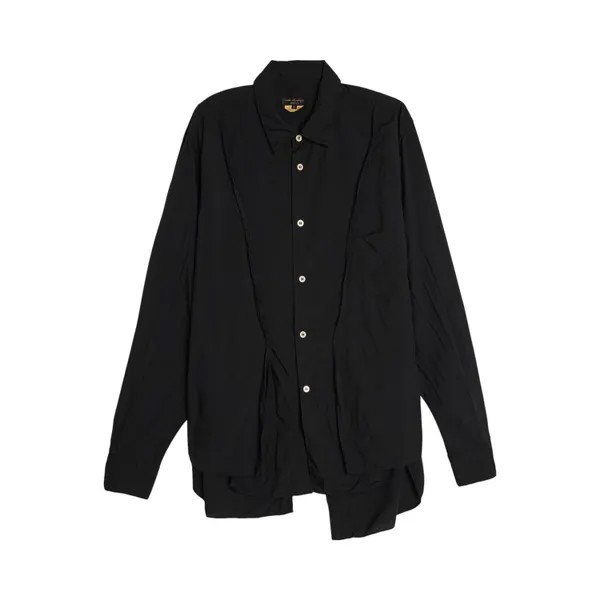 Рубашка Comme Des Garçons Comme des Garçons Homme Plus Broad Thin Garment Treated Shirt, черный