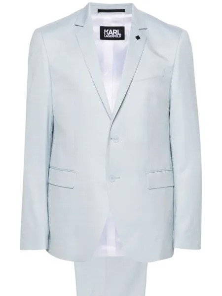 Karl Lagerfeld костюм Drive с однобортным пиджаком, синий