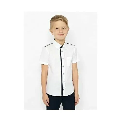 Рубашка cherubino, размер 098-56, белый