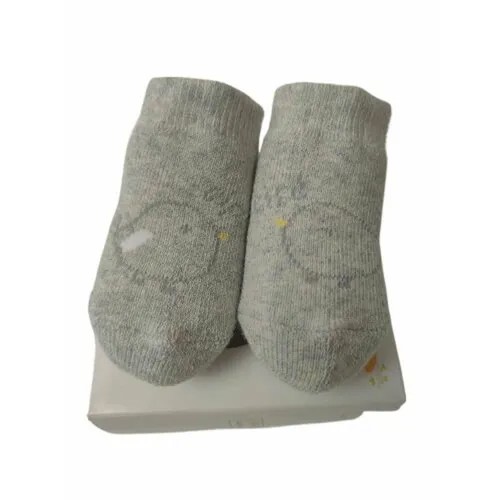 Носки OVS носки, размер 0-3м, белый, серый