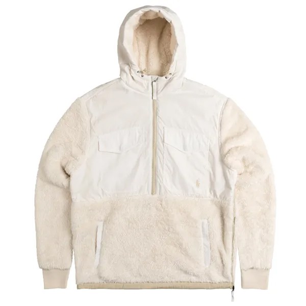 Толстовка Hybrid Hoodie Polo Ralph Lauren, бежевый