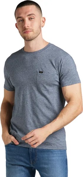 Футболка мужская Lee ULTIMATE POCKET TEE MARINE синяя S