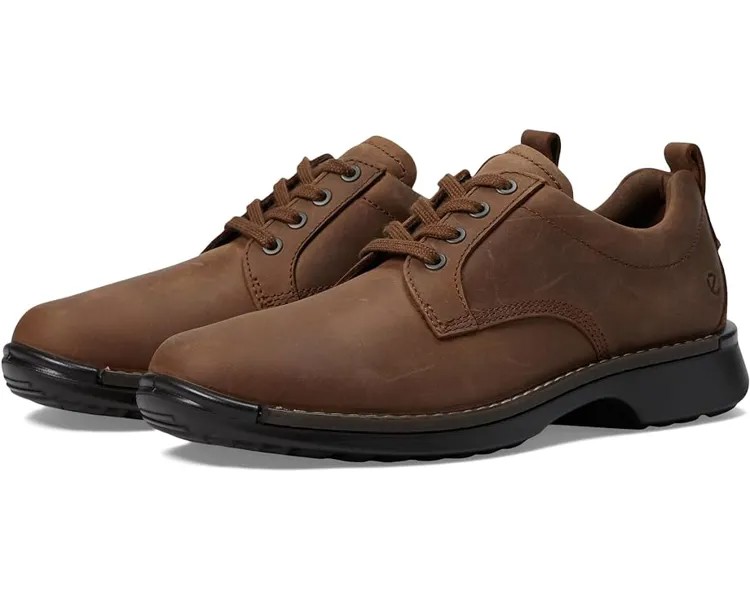 Оксфорды ECCO Fusion Plain Toe Tie, цвет Cocoa Brown