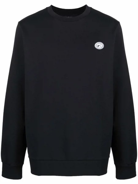 A.P.C. толстовка с нашивкой-логотипом