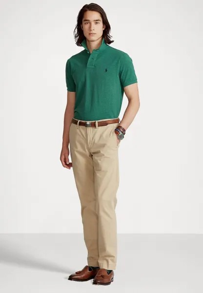 Рубашка поло CUSTOM SLIM FIT MESH POLO SHIRT Ralph Lauren, зеленый