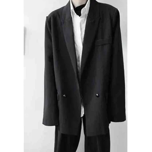 Новый осенне-весенний тонкий двубортный костюм Yuppie для парикмахеров