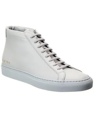 Оригинальные мужские кожаные кроссовки Achilles Mid Common Projects