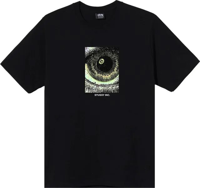 Футболка Stussy Acid Eye T-Shirt 'Black', черный