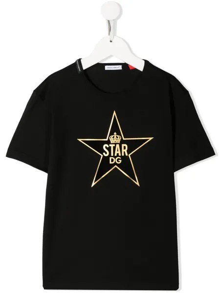 Dolce & Gabbana Kids футболка с принтом