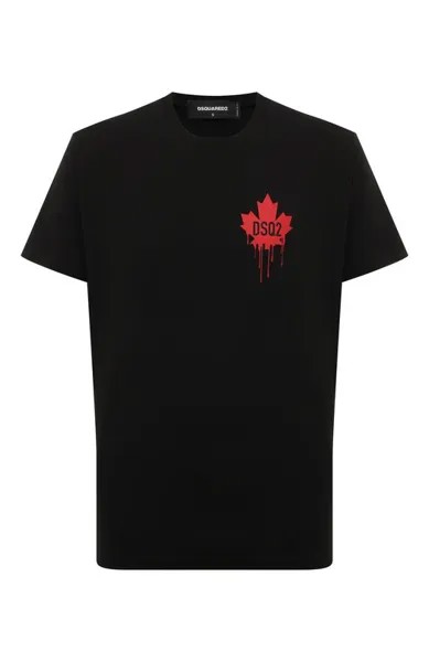 Хлопковая футболка Dsquared2