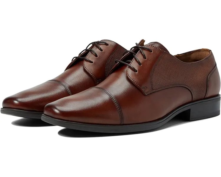 Оксфорды Florsheim Jackson Cap Toe, цвет Cognac