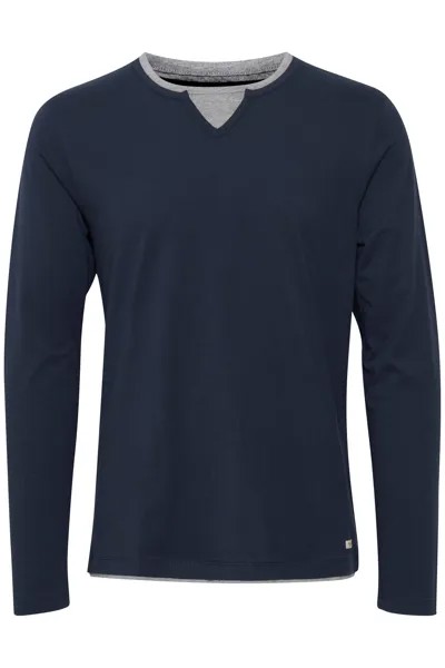 Лонгслив BLEND Langarmshirt, синий