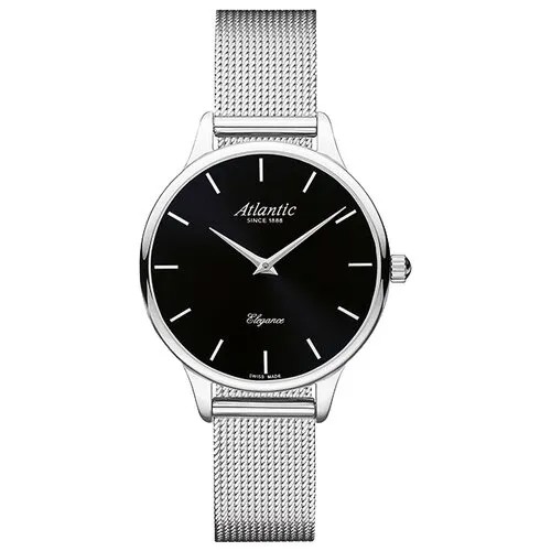 Наручные часы Atlantic Elegance 29038.41.61MB, серебряный, черный