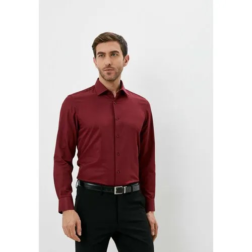Рубашка BAWER, размер L, бордовый