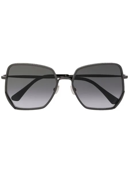 Jimmy Choo Eyewear солнцезащитные очки в массивной оправе