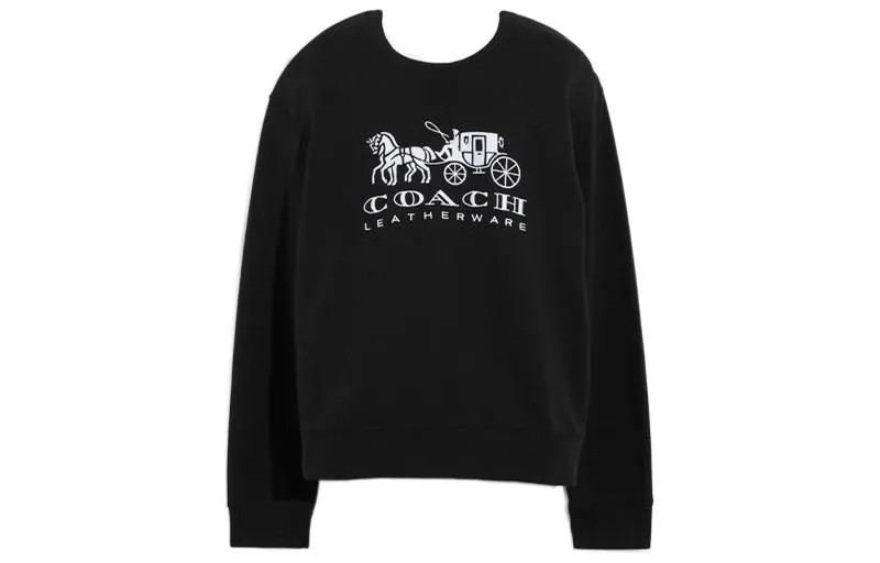 COACH Женская толстовка, цвет Black