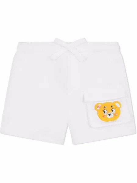 Dolce & Gabbana Kids шорты с нашивкой
