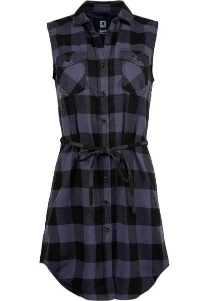 Рубашка Sleeveless Gracey Brandit, цвет black grey