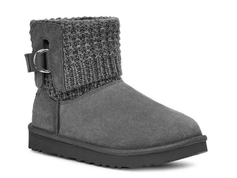 Ботинки Ugg Classic Solene Mini, серый