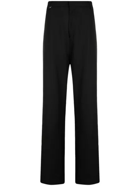 Jacquemus брюки Le Pantalon Melo строгого кроя, черный