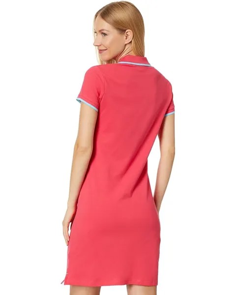 Платье U.S. POLO ASSN. Triple Crown Polo Dress, цвет Rouge Red