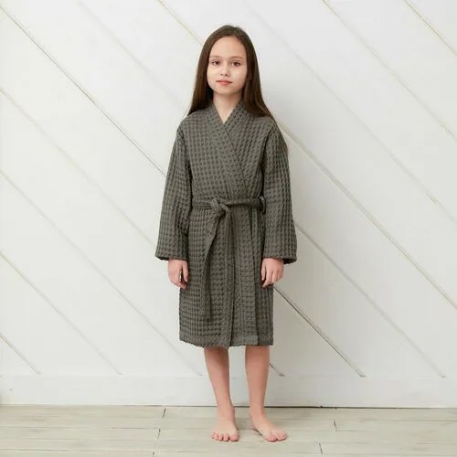 Халат  Крошка Я, размер 32, серый