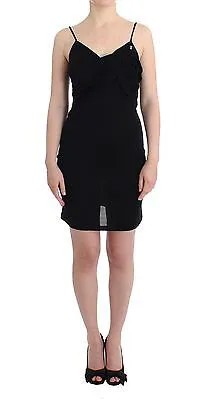 JOHN GALLIANO Платье из черного трикотажа-футляра Coctail Bodycon Pencil IT42/US8 Рекомендуемая розничная цена 340 долларов США