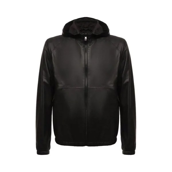 Двусторонний кожаный бомбер Corneliani
