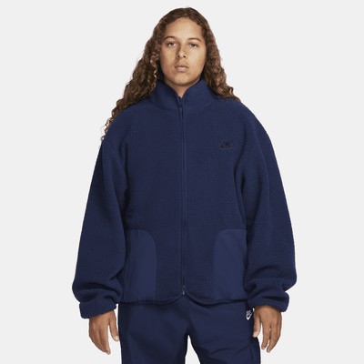 Куртка Nike Club Fleece, цвет Midnight Navy/Black