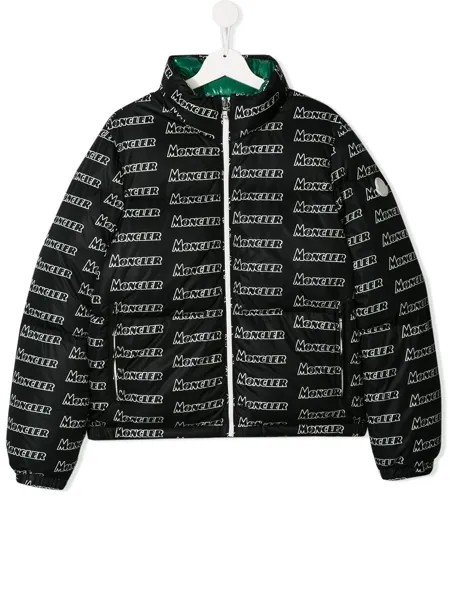 Moncler Enfant пуховик с логотипом