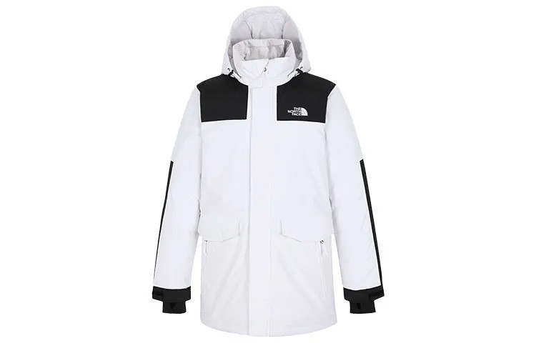 Пуховик мужской белый The North Face, белый