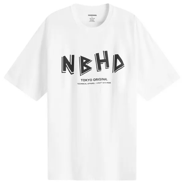 Футболка Neighborhood 6 Printed T-Shirt, белый