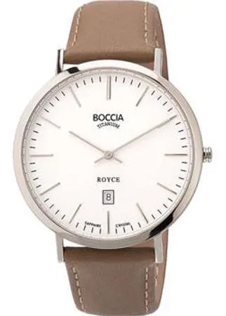 Наручные  мужские часы Boccia 3589-01. Коллекция Royce