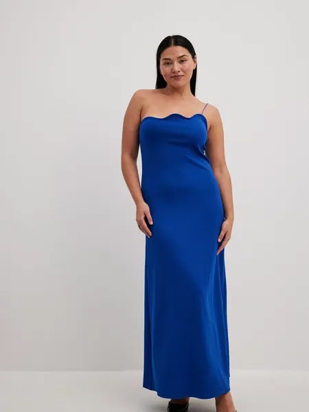 Вечернее платье NA-KD, королевский синий