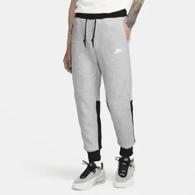 Джоггеры Nike Sportswear Tech Fleece, цвет Dark Grey Heather/Black/White