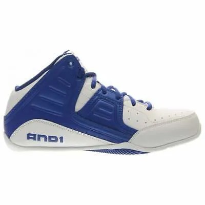 AND1 Rocket 4.0 Mid Basketball Мужские синие, белые кроссовки Спортивная обувь D1083MW