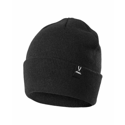 Шапка Jogel Jogel ESSENTIAL PerFormDRY High Beanie, с утеплением, размер 52-54, черный