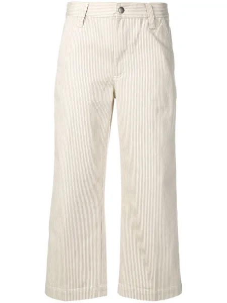 Marc Jacobs укороченные брюки в полоску