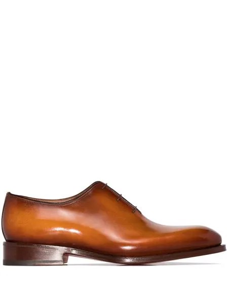 Santoni туфли оксфорды