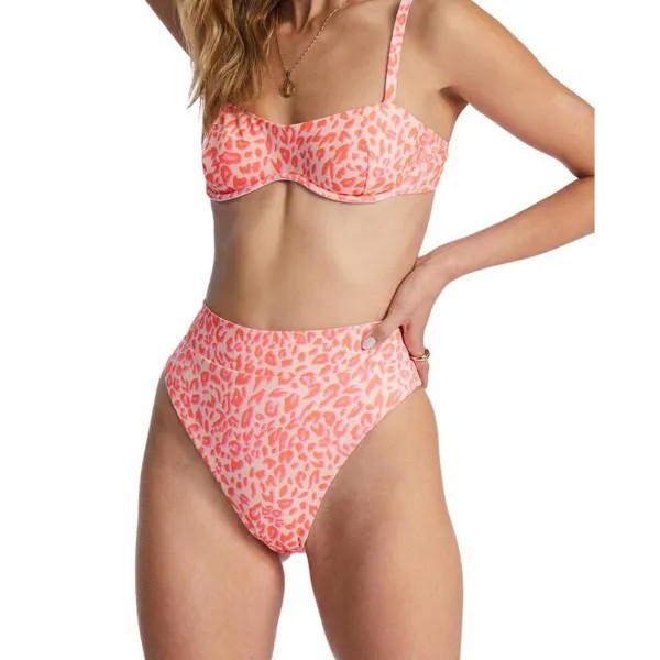 Двусторонний купальник Lei с низкой посадкой и низом BILLABONG, цвет rosa