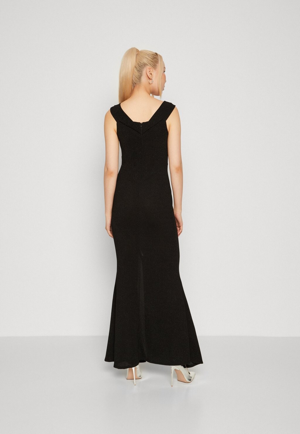 Платье из джерси Party Foxtrot Maxi WAL G, черное