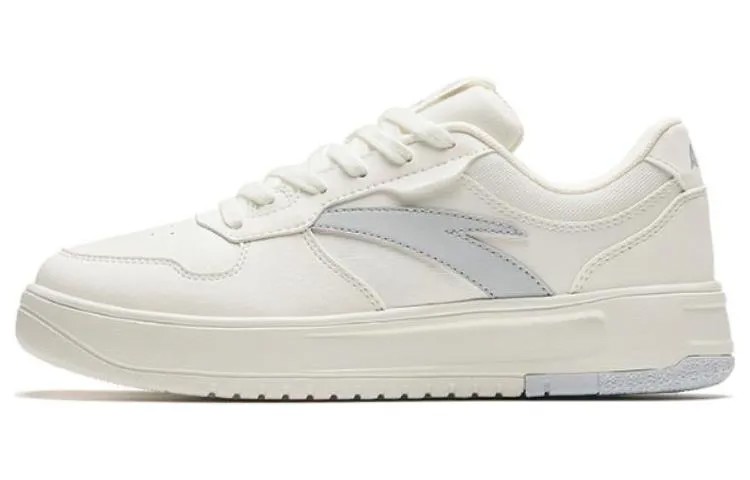 Кроссовки ANTA Skateboarding Shoes Women's Low-top, белый/серый