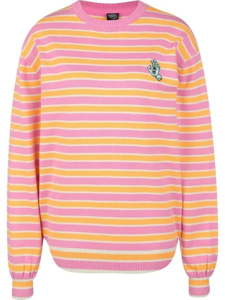 Пуловер Santa Cruz, цвет pink/orange stripe