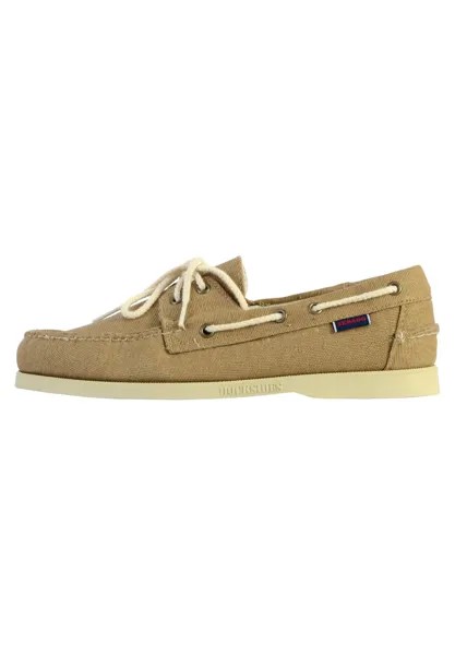 Топсайдеры DOCKSIDES SEBAGO 100Z WASHED Sebago, бежевый