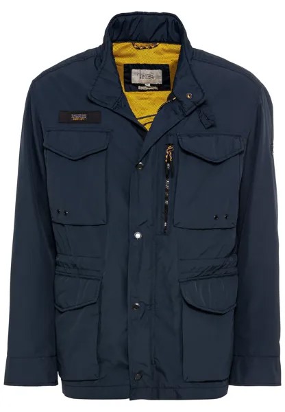 Куртка Camel Active Leichte Outdoorjacke aus recyceltem Polyester, синий