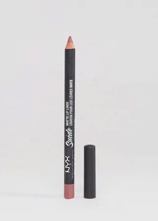 Бархатистый карандаш для губ NYX Professional Makeup-Фиолетовый