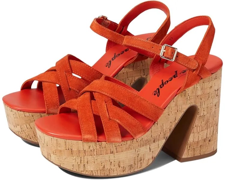 Туфли Free People Lisbon Mary Jane Platform, цвет Sunstar