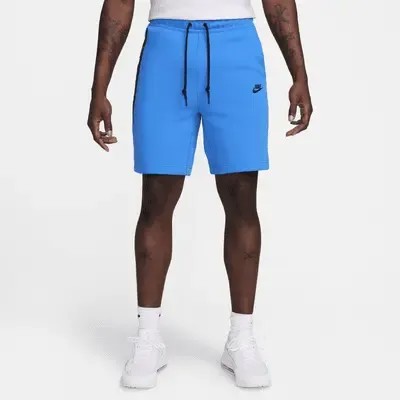 Шорты Nike Sportswear Tech Fleece, цвет Light Photo Blue/Black